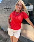 CANDY APPLE- Starry Stud Tee