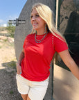 CANDY APPLE- Starry Stud Tee