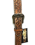 Floral Adjustable Belt Headstall