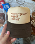 Raisin' Hell With Hippies & Cowboys Trucker Hat