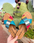 Shiner Serape Sandals