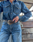 The Rory Denim Top