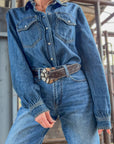 The Rory Denim Top