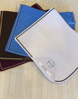 European Cotton Dressage Saddle Pad - Sky Blue
