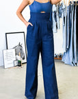SALE The Margaret Denim Jumpsuit