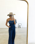 SALE The Margaret Denim Jumpsuit