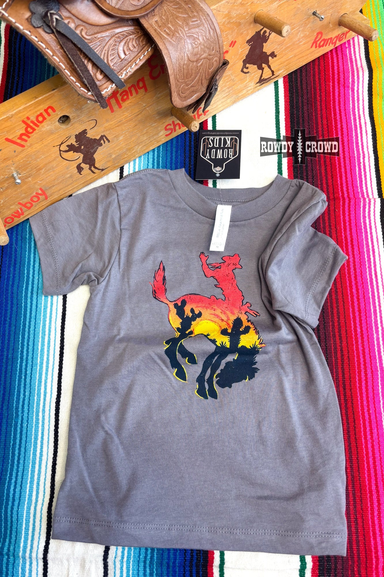 KIDS Bowie Bronc Tee