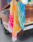Aztec Rainbow Wild Rag/ Scarf