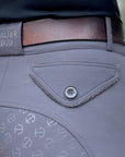 Evolution Full Seat Breeches - Jet Set Gray & Anthracite