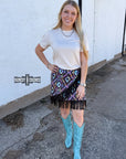 Far Out Fringe Skirt