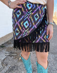 Far Out Fringe Skirt