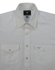 Flying R Ranchwear - Western Classic Solids - White Twill - Short Sleeve