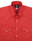 Flying R Ranchwear - Brisa Solids - Red - Short Sleeve - Classic Fit