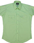 Flying R Ranchwear - Brisa Solids - Lucky Green - Short Sleeve