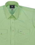 Flying R Ranchwear - Brisa Solids - Lucky Green - Short Sleeve