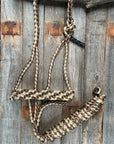 Mule Tape Halters - Two Tone Assorted Colors-
