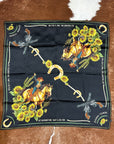 Bet Against Me That'll Be Fun Wild Rag Scarf in Black by Bourbon Cowgirl