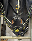 Bet Against Me That'll Be Fun Wild Rag Scarf in Black by Bourbon Cowgirl