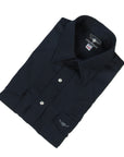 Flying R Ranchwear - Western Classic Solids - Navy Twill - Short Sleeve