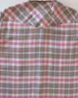 Flying R Ranchwear - Primo Plaids - Olive/Salmon - Short Sleeve - NEW FIT