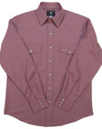 Flying R Ranchwear - Primo Solids - Dusty Mauve - Long Sleeve - NEW FIT