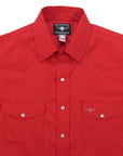 Flying R Ranchwear - Primo Solids - Patriot Red - Long Sleeve - NEW FIT