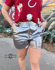 Marfa Metallic Shorts
