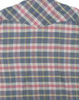 Flying R Ranchwear - Primo Plaids - Denim Blue - Long Sleeve - NEW FIT