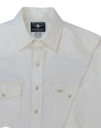 Flying R Ranchwear - Primo Solids - White Oxford - Long Sleeve - NEW FIT