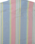 Flying R Ranchwear - Retro Awning Stripe - Long Sleeve - Snaps - Oversized Fit