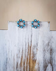 Boone Stud Fashion Earring - Turquoise