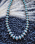 Hot Shot Navajo Style Pearl Fashion Necklace
