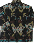 Flying R Ranchwear - Men's Thermal Shacket - Southwest Midnight Black - Jacquard
