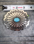 West Mesa Fashion Belt Buckle - Silver