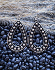 Amarillo Metal Bubble Fashion Earrings - Silver