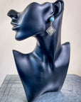 Tyler Post Dangle Fashion Earrings - Silver