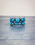 Canyon Cuff Adjustable Stone Fashion Ring