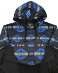Flying R Ranchwear - Performance Thermal Hoodie - Southwest Print - Royal