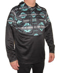 Flying R Ranchwear - Performance Thermal Hoodie - Southwest Print - Turquoise
