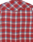 Flying R Ranchwear - Feather Plaids - Red - Long Sleeve - NEW FIT