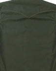 Flying R Ranchwear - Rigid Canvas Chore Shirt - Hunter Green - Long Sleeve - Snaps