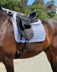 Satin Classic Dressage Saddle Pad - Lavender Mist