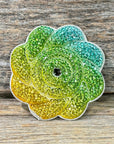 Flower Rhinestone Rosette