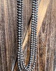 Polly Navajo Style Pearl Layer Fashion Necklace
