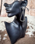Joan Navajo Style Fashion Teardrop Post Earrings