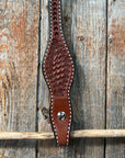 Basketweave Medium Oil One Ear Headstall / Bridle