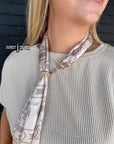 Snazzy Snaffle Scarf Slide
