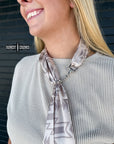 Snazzy Snaffle Scarf Slide