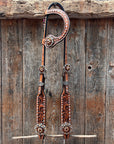 Buckstitch One Ear Headstall / Bridle