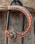 Buckstitch One Ear Headstall / Bridle